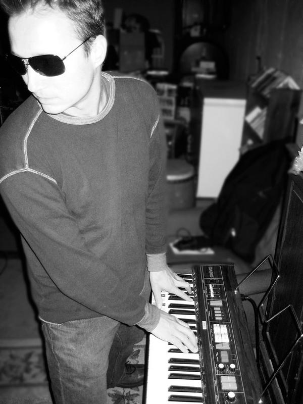 Matthew playing keys